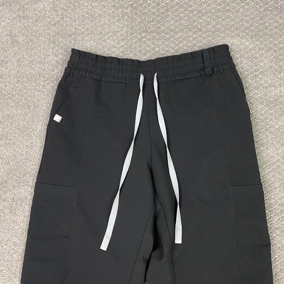 Figs Scrub Pants Joggers Women's Small Black Lesage Technical Collection - Picture 2 of 12